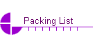 Packing List